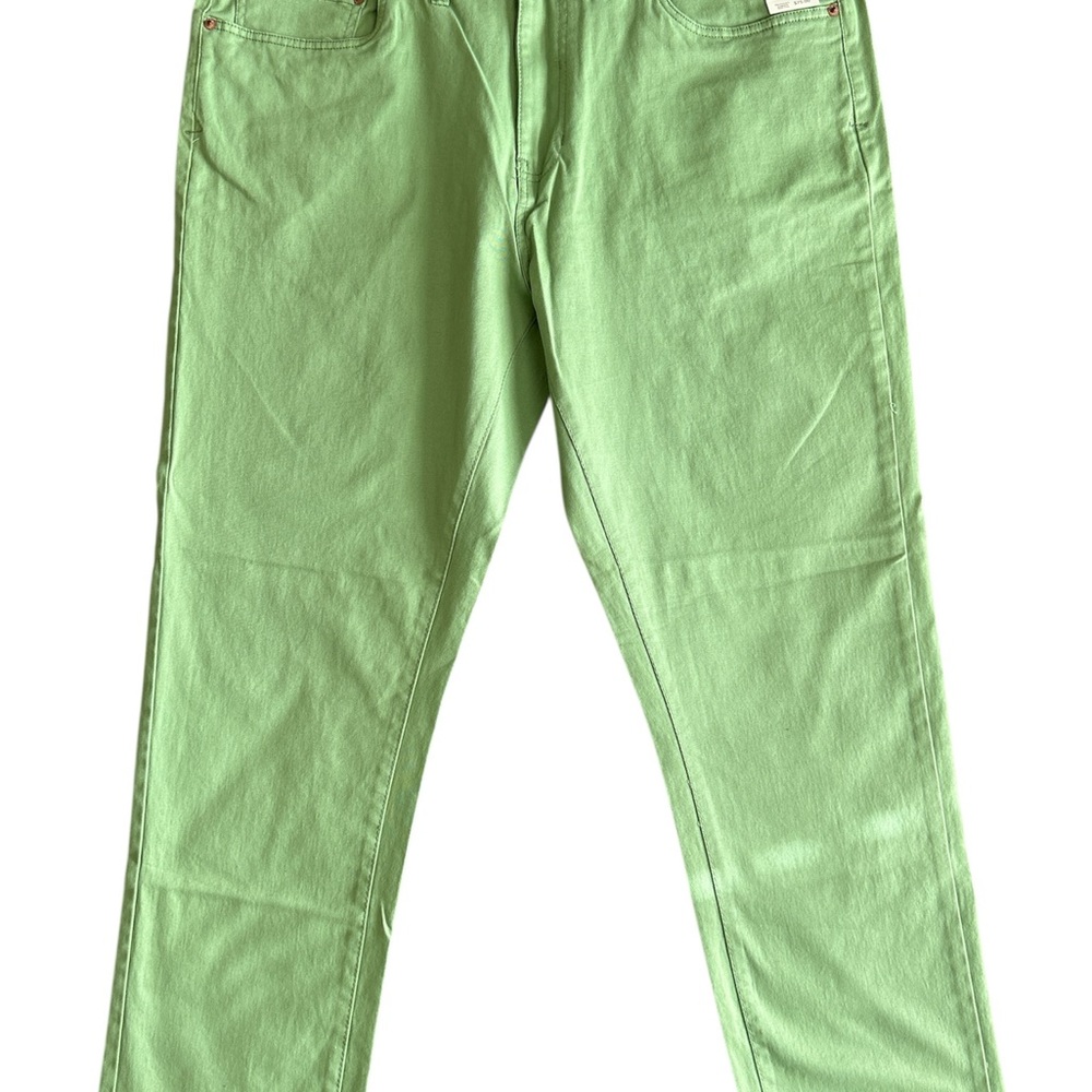 Izod Green Slim Straight Pants
